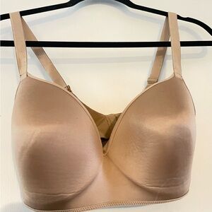 Soma Beige Full-Coverage Endless wireless Bra with Adjustable Straps
Size 36DDD